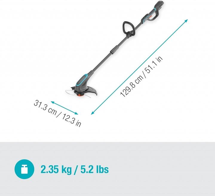 Actual product image Gardena PowerTrim 30/18V P4A solo (Trim line)