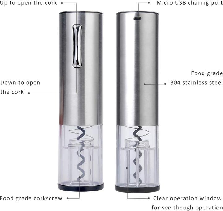 Actual product image Wiwoney Electric corkscrew (Electric corkscrew)