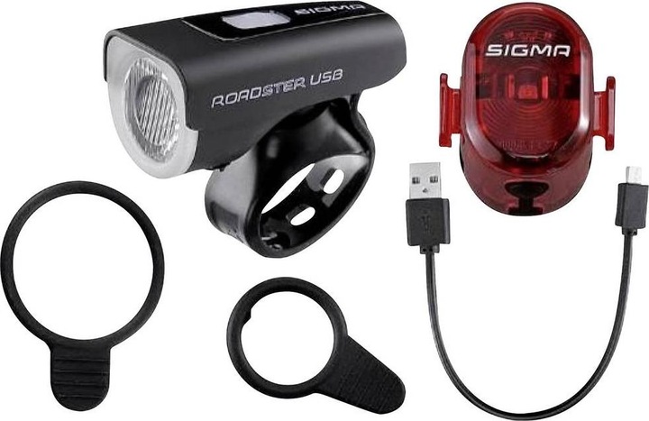 Produktbild Sigma Sport Roadster Beleuchtungs Set USB/Nugget II