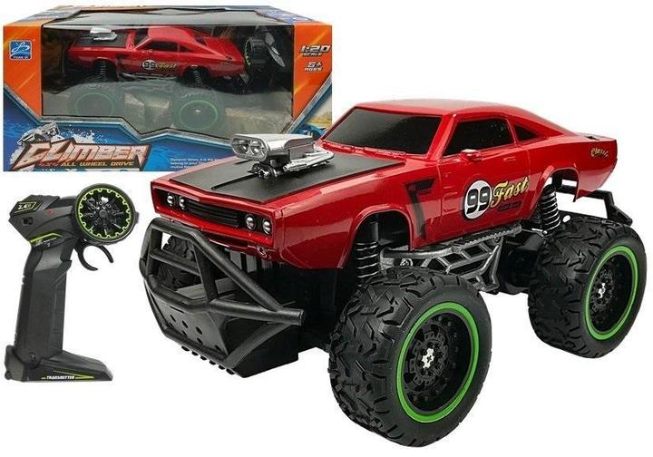 Immagine prodotto Lean Toys Auto telecomandata Off-Road R/C rossa a ruote alte