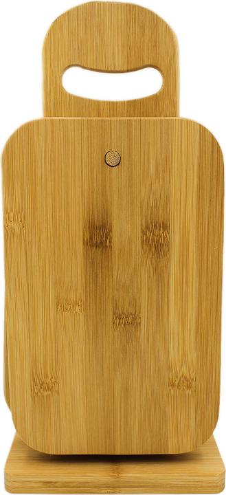 Actual product image Natura Punto Stand with 4 boards, allparts made of bamboo, 22 x 14 x 0,9 cm