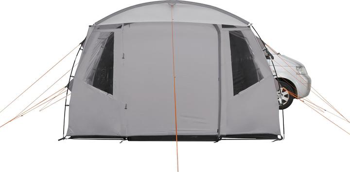 Actual product image Easy Camp Tunnel-Busvorzelt Reine (dunkelgrau/hellgrau, mit Vordach, Modell 2025) (Awning, 11.70 kg)