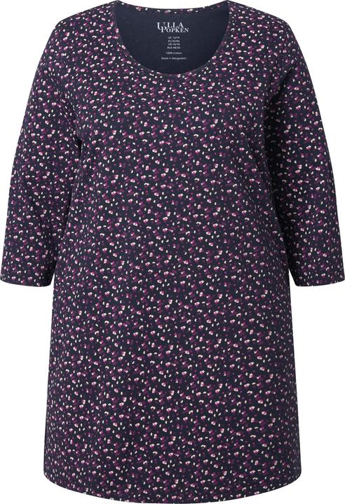 Actual product image Ulla Popken Calico Floral Print Empire Knit Tunic (42, 44)