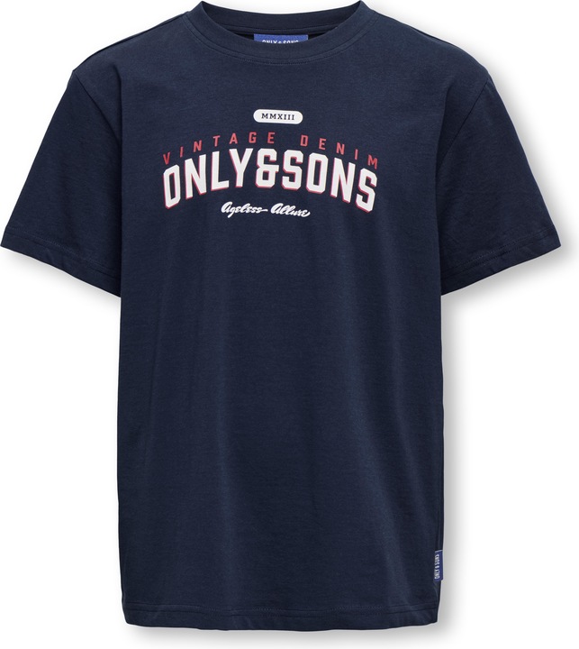 Only & Sons Junior Osjlenny Life Reg Vintage Tee Jrs Noos