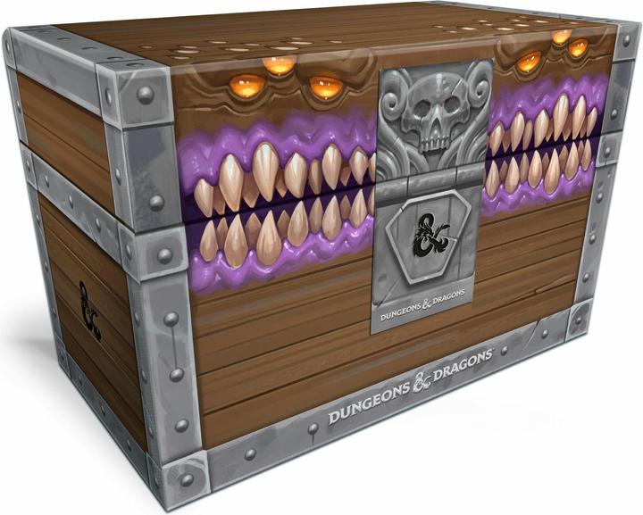 Image du produit Mimic Treasure Chest Notebook Set (Dungeons & Dragons) (Anglais, Licence officielle de Donjons et Dragons)