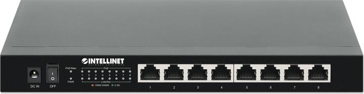 Productafbeelding Intellinet 8-poorts 2.5G Ethernet PoE+ schakelaar (8 ports)