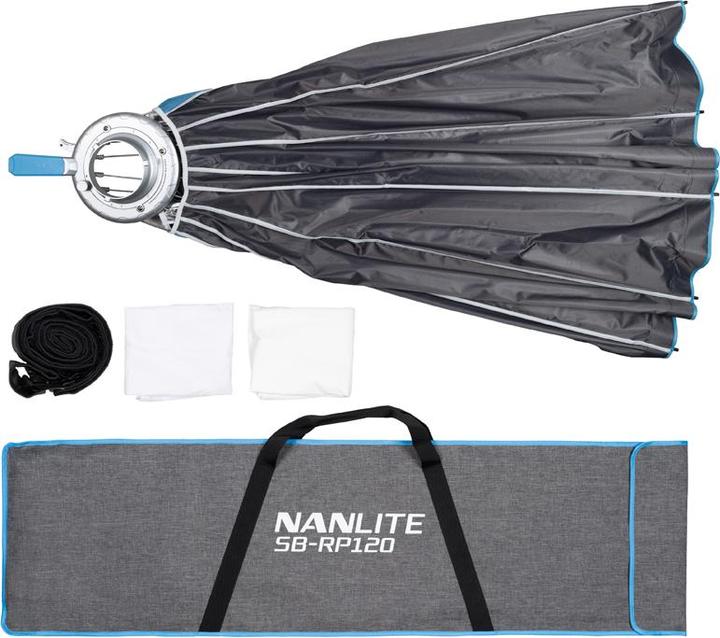 Produktbild Nanlite Parabolische Softbox 120 cm (Rapid) (Softbox, 120 cm)