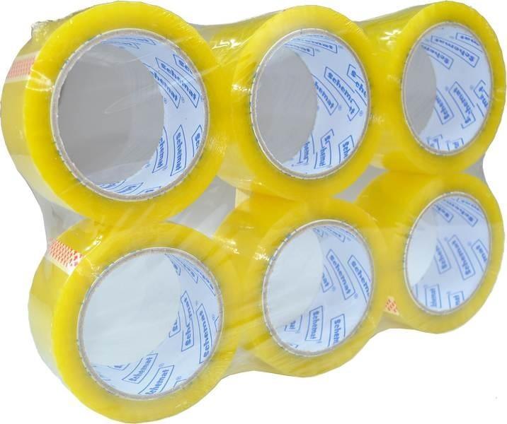 Actual product image Schemat Klebeband 48mmx60m transparent (6 Stück) (48 mm)