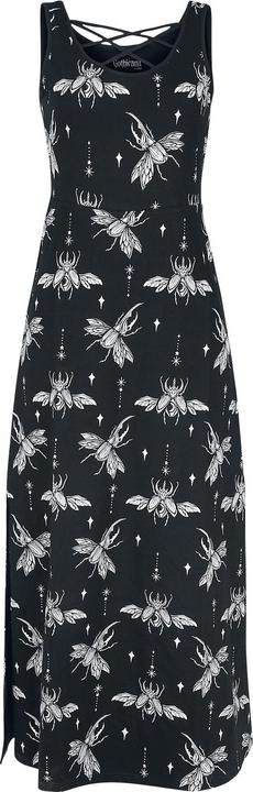 Image du produit Gothicana by EMP Maxikleid mit Alloverprint (L)