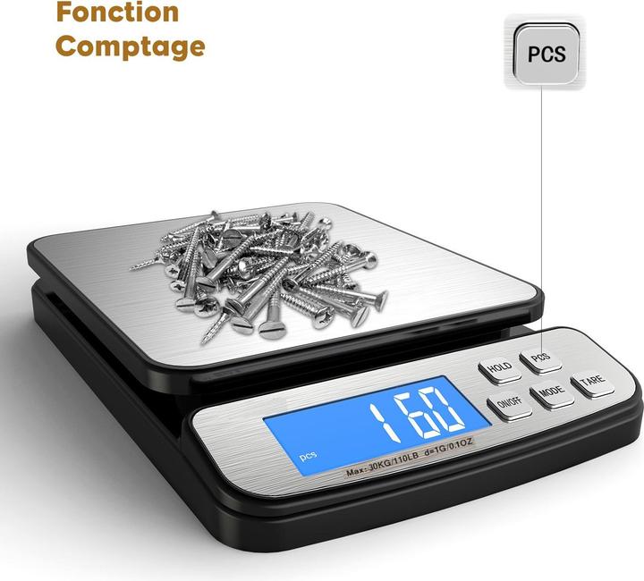 Image du produit Little Balance PESE LETTRES ET COLIS ELECTRONIQUE 30KG/1G - LBO8370