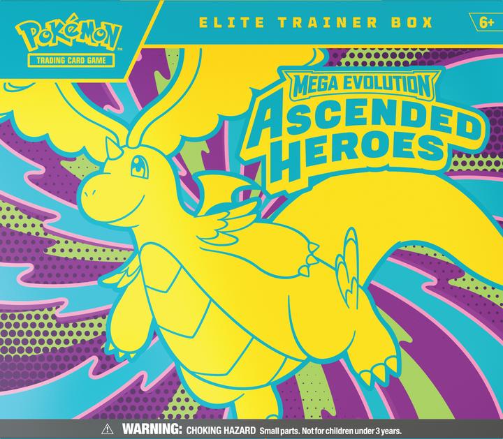 Produktbild Pokémon P-EN ME02.5 'Ascended Heroes' Elite Trainer Box (Englisch, Box Set & Collection)