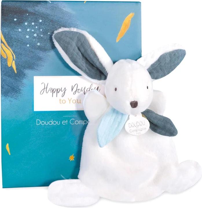 Doudou et Compagnie Happy Pop, panno per coccole coniglietto 17cm