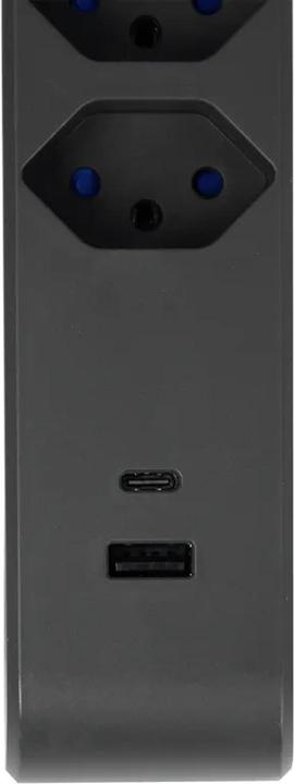 Actual product image Steffen IQ Pro (3 x, USB-C, USB-A, 3 m)