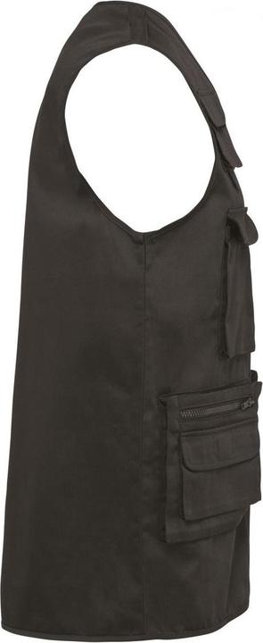 Actual product image Kariban Multi-pocket lined polycotton vest (5XL)