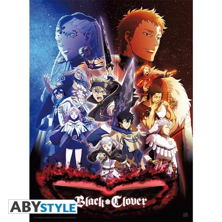 Immagine prodotto ABYstyle BLACK CLOVER - Gruppo di poster 52x38 (52 x 38 cm)