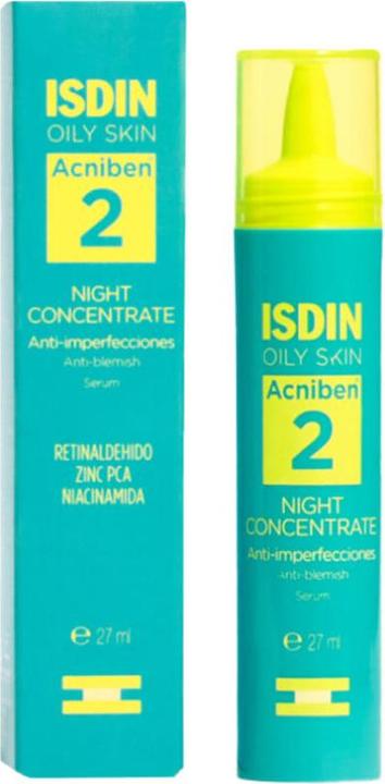 Produktbild Isdin ISDIN Acniben Night Concentrate serum do twarzy na noc przeciw niedoskonałościom 27ml (27 ml)