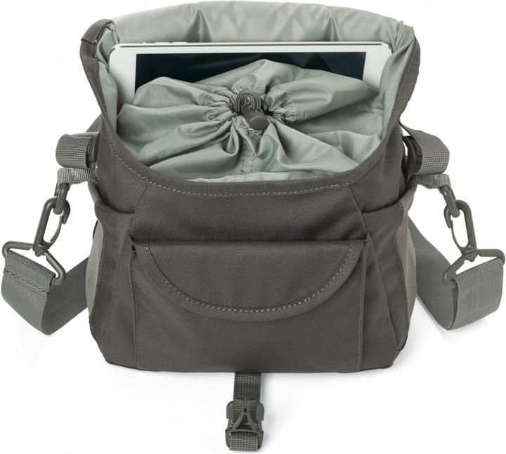 Actual product image Lowepro Nova Sport 7L AW Slate Grey (Camera shoulder bag)