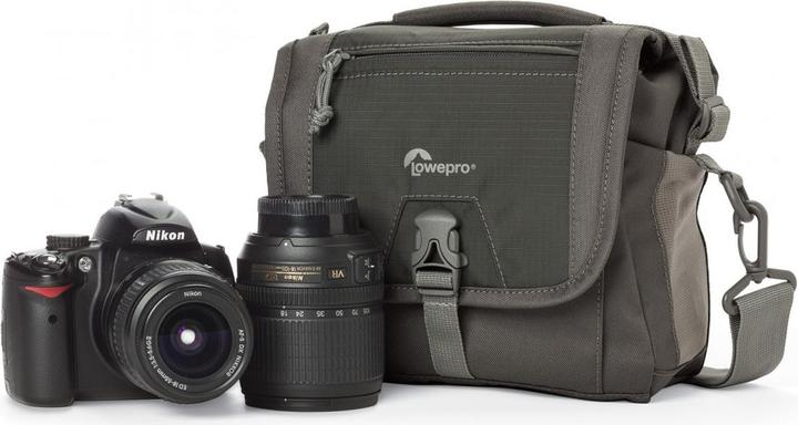 Actual product image Lowepro Nova Sport 7L AW Slate Grey (Camera shoulder bag)