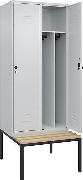 Actual product image C+P Locker Classic PLUS bench seat (80 cm, 212 cm)