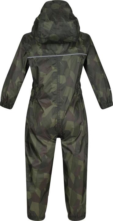 Actual product image Regatta Great Outdoors Childrens Toddlers Puddle IV Waterproof Rainsuit (86)