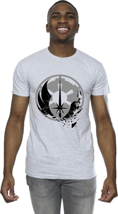 Produktbild Star Wars ObiWan Kenobi Fractured Logos TShirt (S)