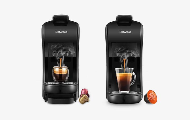 Immagine prodotto Techwood Caffettiera a capsule TCA-196N (nero) (NESCAFÉ Dolce Gusto)