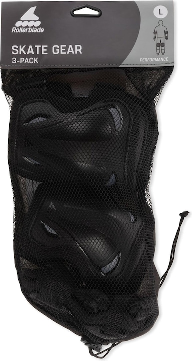 Immagine prodotto Rollerblade Skate Gear Pack (M, Protezioni per i polsi, Ginocchiera, Protettori gomito, Esemplare unico)