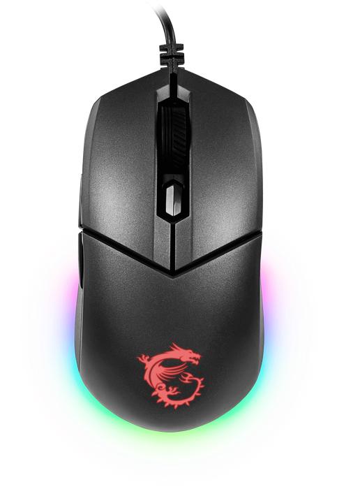 Actual product image MSI CLUTCH GM08 Optical Gaming Mouse "4200 DPI Optical Sensor, 6 Programmable buttons (Cable)