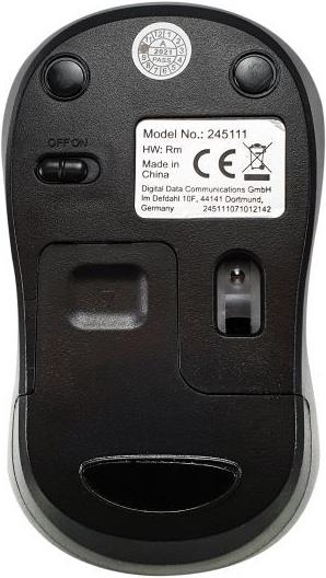 Actual product image equip Mouse Wireless 2.4 ghz Mini (Wireless)