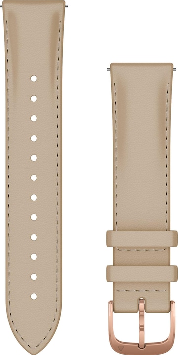 Actual product image Garmin Quick-change bracelet (20 mm, Leather, Vivoactive 3, Vivomove HR, Forerunner 645, Venu, vivomove 3, Forerunner 245, Approach S40, Forerunner 245 music, Vivoactive 3 Music)