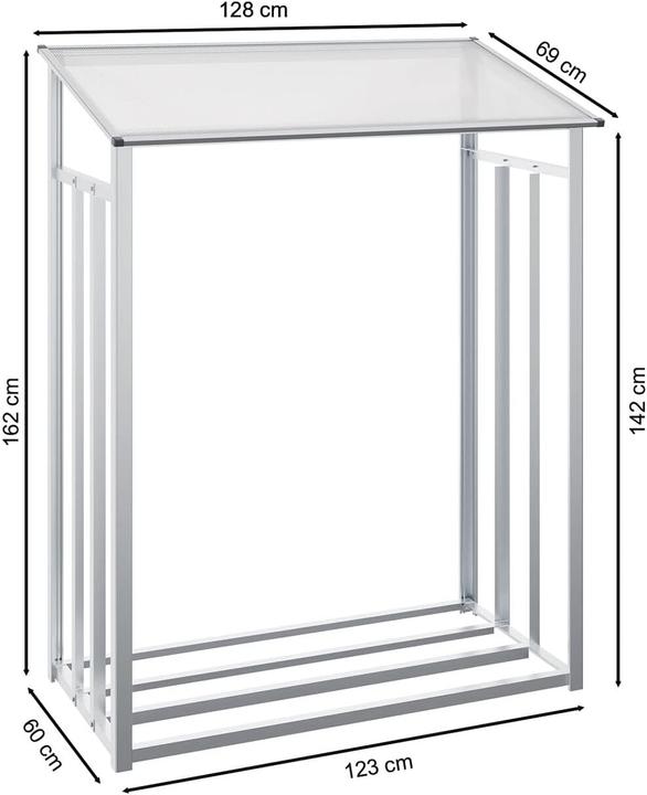 Immagine prodotto Beckmann Deposito per legna da ardere Alu