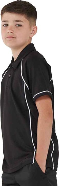 Produktbild Finden & Hales Performance Poloshirt Kontrastpaspel (140)