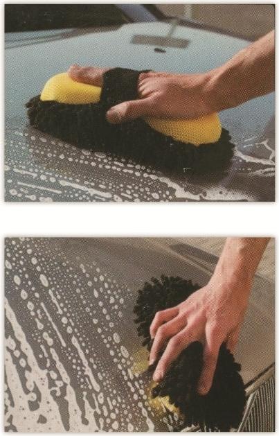 Actual product image Dunlop 2-in-1 sponge