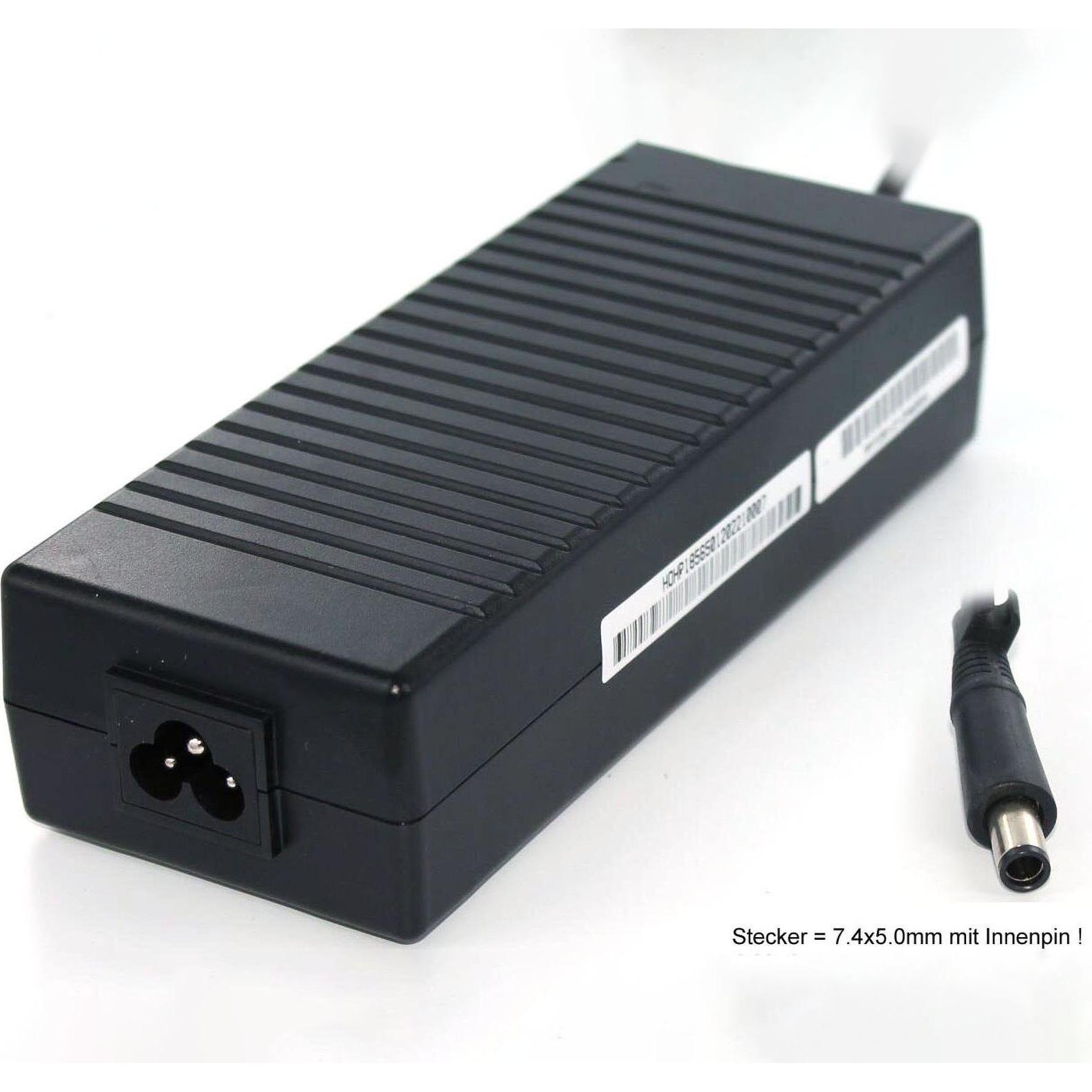 AGI Netzteil kompatibel mit HP 384022-003 (120 W), Notebook Netzteil, Schwarz