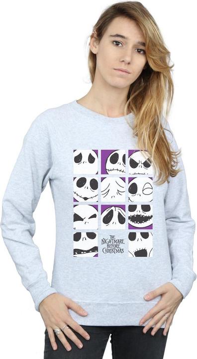 Produktbild Disney Nightmare Before Christmas Many Faces Of Jack Squares Sweatshirt (XL)