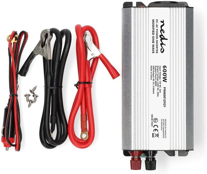 Productafbeelding Nedis Stroomomvormer veranderde sinusgolven - Ingangsspanning: 12 V DC - Aansluiting uitgang apparaat:
