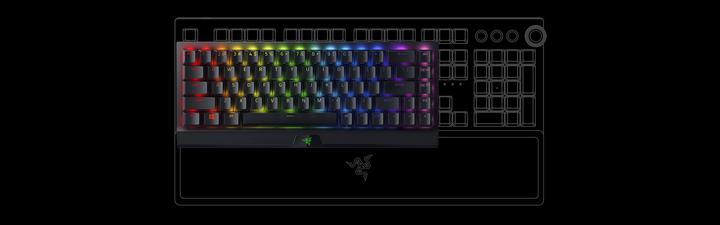 Actual product image Razer BlackWidow V3 Mini HyperSpeed (DE, Wireless, Cable)