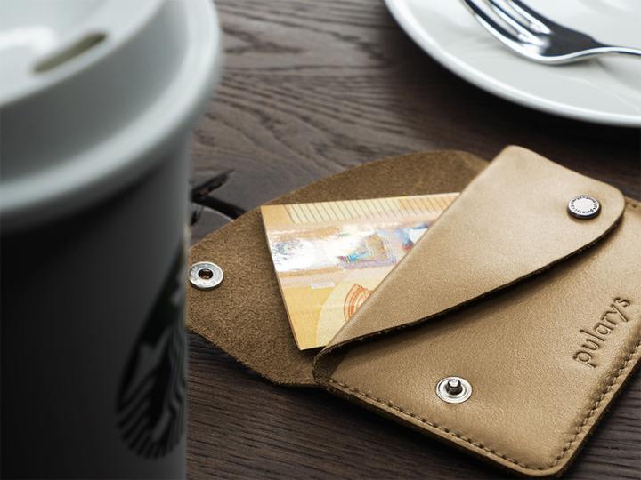 Actual product image Pularys Wallet RETRO credit card holder