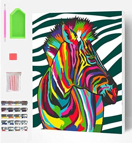Actual product image Planet Splat diamond puzzle ZEBRA 30x40 cm