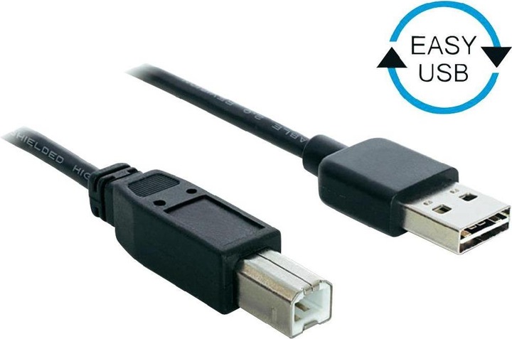 Produktbild Delock USB A - USB B (1 m, USB 2.0)