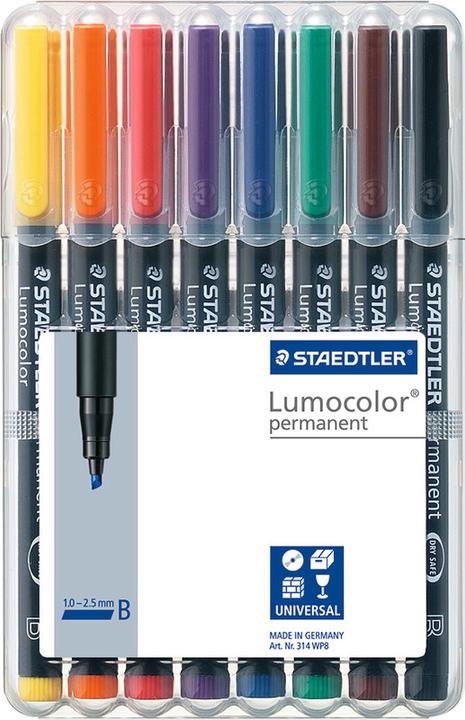 Produktbild Staedtler Lumocolor (8x)