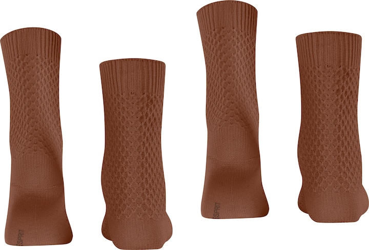 Produktbild Esprit Diamond Knit 2-Pack Damen (2er Pack, 39 - 42)