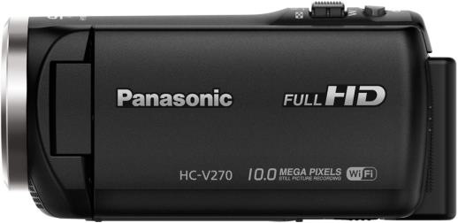 Actual product image Panasonic Hc-V270eg (2.10 Mpx, 50i, 38 x)