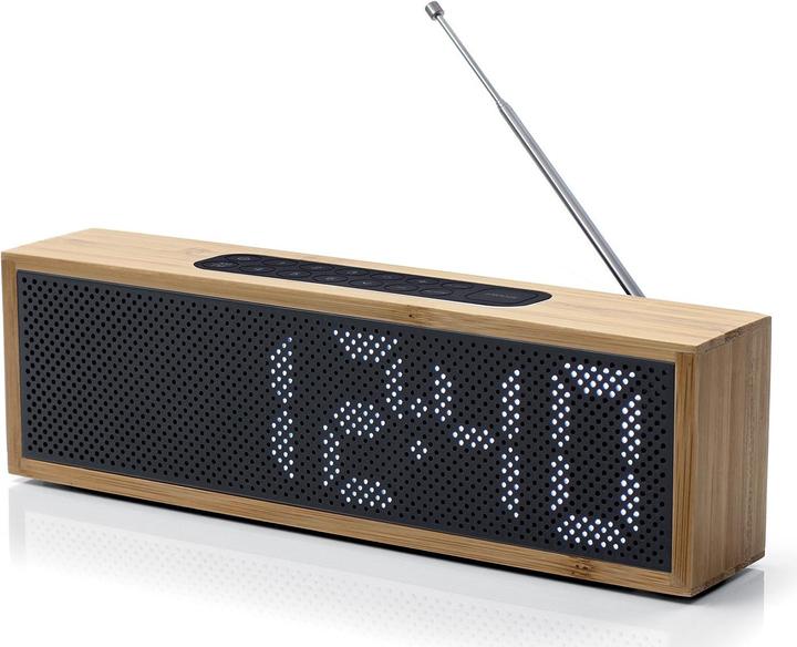 Lexon Titanium Clock Radio