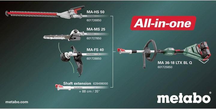 Produktbild Metabo MA 36-18 LTX BL Q