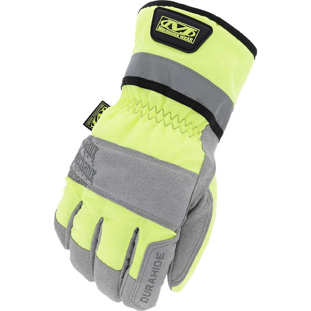 Mechanix Wear, Guanti Di Sicurezza, Mechaniko DėVėJimas ŠAlto Darbo Oda Gauntlet Hiviz Xxl Hiviz Geltona (12, Xxl)