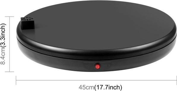 Immagine prodotto Puluz Giradischi elettrico a 360° con telecomando (Ulteriori accessori)