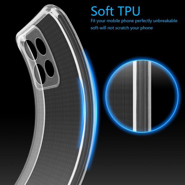 Actual product image Cadorabo Bumper Case for Motorola Moto Edge 50 Neo TPU Ultra Slim AIR (Motorola Edge 50 Neo)