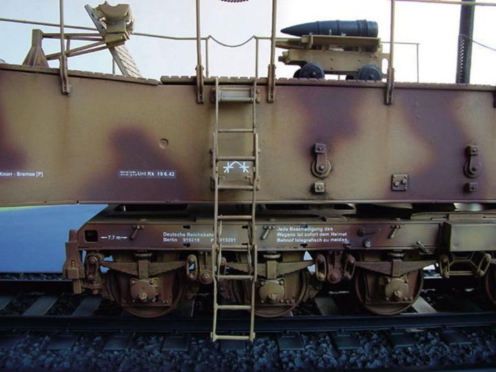 Produktbild Trumpeter Eisenbahngeschütz Leopold 280mm K5 (E)