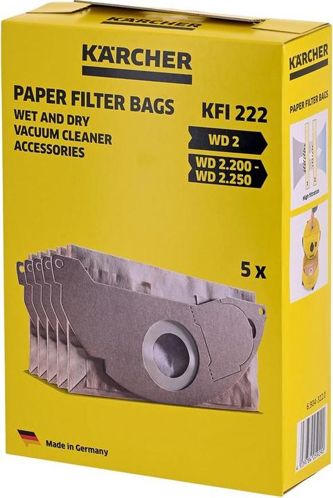 Image du produit Kärcher Sac filtrant en papier